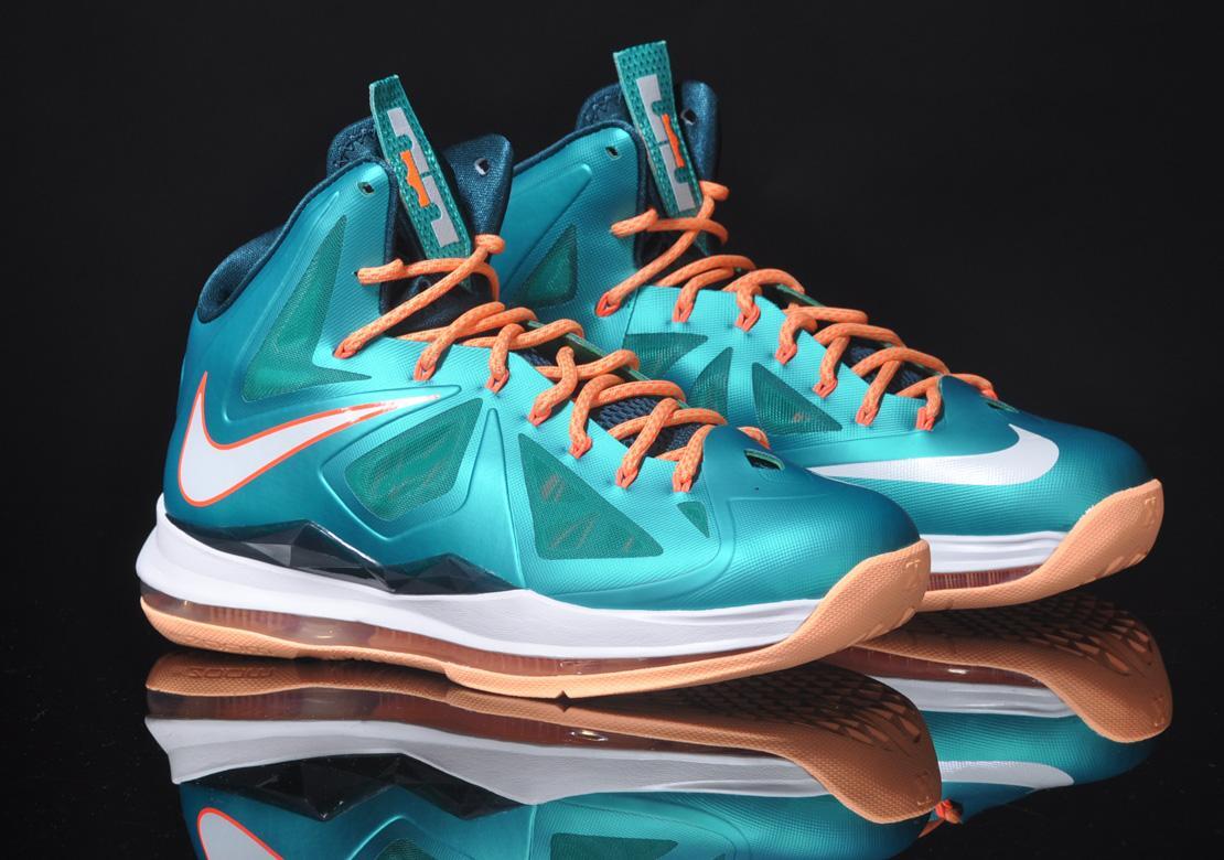 Nike LeBron X Dolphins | 541100-302 | AFEW STORE